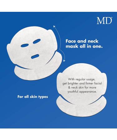 MD Ultra Lifting Mask - Anti-Aging Double Chin Reducer & Hydrating Face Slimming Mask - Fast Acting Serum for Contouring & Tightening - Anti-Wrinkle Treatment for All Skin Types - Buy Online on GoSupps.com