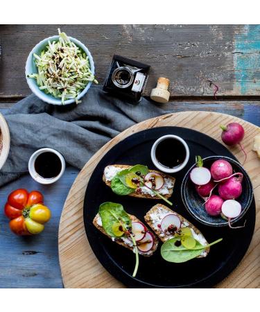 GOCCIA NERA - Black Balsamic Condiment 8 Years Aged - Made in Italy - EMILIA FOOD LOVE - Selected with Love in Italy - Condimento Balsamico invecchiato 8 anni - Buy Online on GoSupps.com