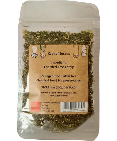 Skitcat Catnip 15g - Natural Catnip for Cats | Cat nip | Cat Treats | Extra Strong Sustainably Farmed Pesticide Free - Buy Online on GoSupps.com