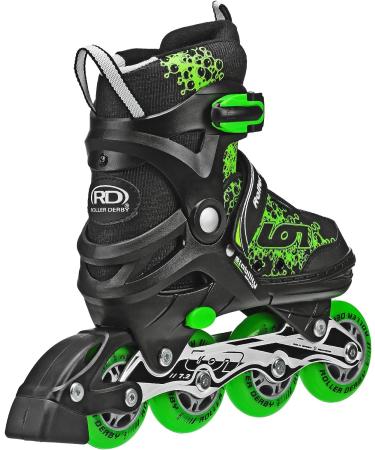 Roller Derby ION 7.2 Inline Skates | Aluminum Frames | Adjustable Sizing (2-5) | Medium Fit - Buy Online on GoSupps.com