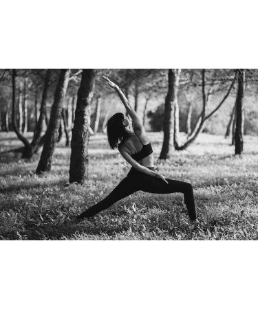 Dresp Yoga Socks | Anti-Slip Dance & Sport Stulps | Toe-Free Warm Cotton Mix | Elegant Black | Size 36-38 - Buy Online on GoSupps.com