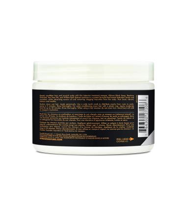 SheaMoisture African Black Soap Bamboo Charcoal Masque - Purification Hair Treatment 12oz | International Shipping Available - Buy Online on GoSupps.com