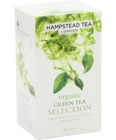  Hampstead Tea Hampstead 6 packs of 20 organic green tea bags (120 bags in total) - Buy Online on GoSupps.com
