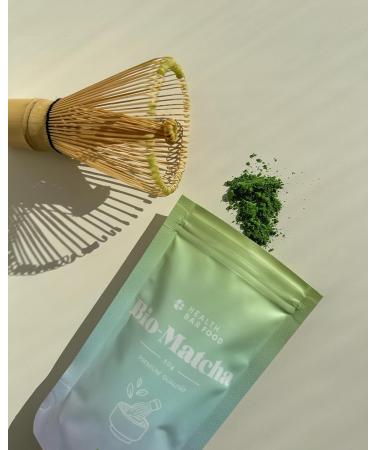 Health Bar Organic Matcha Powder 50g - Premium Sugar-Free Green Tea from Japan for Matcha Latte - Buy Online on GoSupps.com