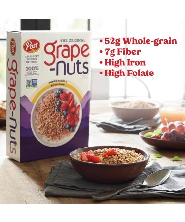 Buy Post Grapes Nuts 20.5 Ounce - Crunchy Cereal for Healthy Breakfast | International Shipping Available - Buy Online on GoSupps.com