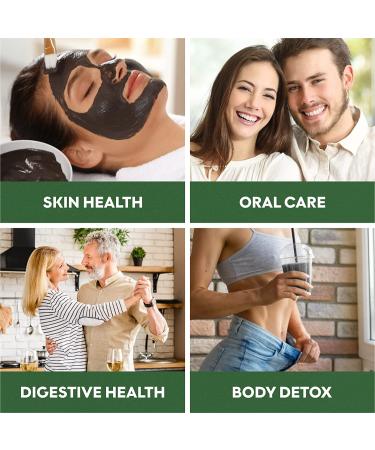 Organic Coconut Activated Charcoal Capsules - 180 Pills for Detox, Teeth Whitening, Constipation, Bloating, Gas, and Heartburn Relief - Vegan & Pure Coconut Supplement - Buy Online on GoSupps.com