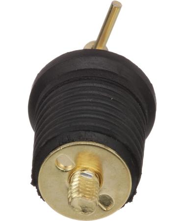 Attwood 11587-4 T-Handle Drain Plug | 1-Inch Brass-Plated Locking Plug with Chain - Buy Online on GoSupps.com
