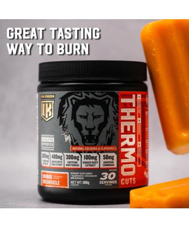 IRON KINGDOM THERMO CUTS (Thermogenic Pre-Workout) ORANGE CREAMSICLE Fat Burner Energy Focus Carnitine Caffeine Orange Creamsicle 30 Servings (Pack of 1) - Buy Online on GoSupps.com
