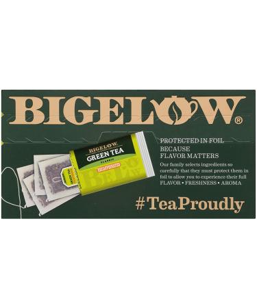 Bigelow Decaffeinated Green Tea Bags - 240 Total Bags (6 Packs of 40) | Herbal & Caffeine-Free - Buy Online on GoSupps.com