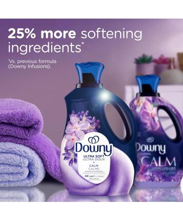 Downy Ultra Soft Fabric Softener Liquid Calm Lavender and Vanilla Bean 2.76L 2.76 l (Pack of 1) - Buy Online on GoSupps.com