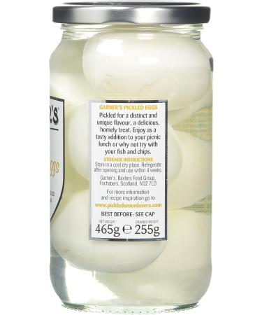Garner's Free Range Pickled Eggs 465g - Buy Online on GoSupps.com