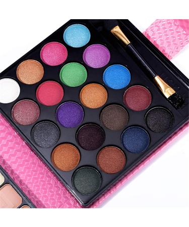 BrilliantDay 32 Colors Eyeshadow Palette & Contouring Kit | Lip Gloss & Blusher Makeup Set - International Shipping Available - Buy Online on GoSupps.com