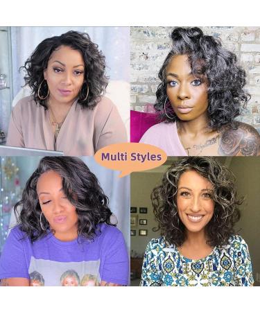 Grey Body Wave Bob Human Hair Wig | Glueless 150% Density Short Wig for Women - Buy Online on GoSupps.com