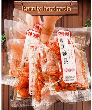 MKSDDF-100g Latiao bandes pic es faites la main collations de sp cialit chinoise bandes pic es combinaison gluten pic Snack latio - Buy Online on GoSupps.com