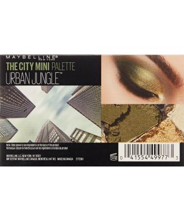 Maybelline New York Makeup The City Mini Urban Jungle Eyeshadow Palette - 0.14 oz - Buy Online on GoSupps.com