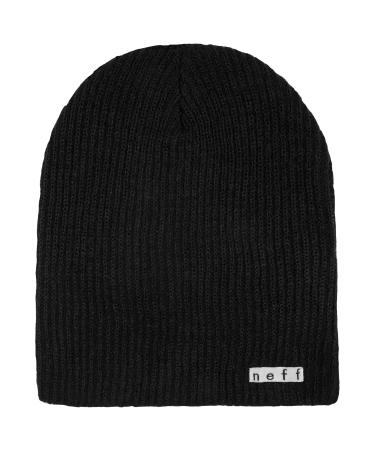 Neff Daily Heather Beanie Hat for Men and Women One Size Black