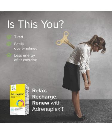 Adrenaplex Maximum Adrenal Support - Terry Naturally 120 Capsules - Buy Online on GoSupps.com