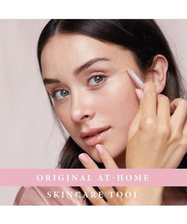 Rose Quartz Jade Gua Sha Facial Massager | Anti-Aging Beauty Tool for Face, Neck & Body | Premium Crystal for Fine Line and Wrinkle Reduction - Buy Online on GoSupps.com