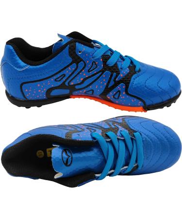 Buy Tiebaoganar Football Shoes for Kids - Light Training & Firm Ground Shoes for Boys & Girls - Indoor/Outdoor Athletics - Size 30-40 EU - Blue - Buy Online on GoSupps.com
