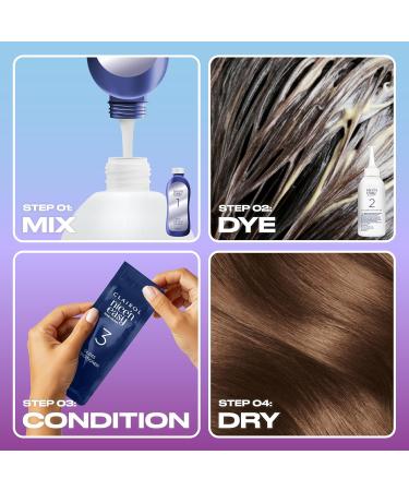 Clairol Nice'n Easy No Ammonia Hair Dye 755 Medium Light Brown - 1 Count - Buy Online on GoSupps.com