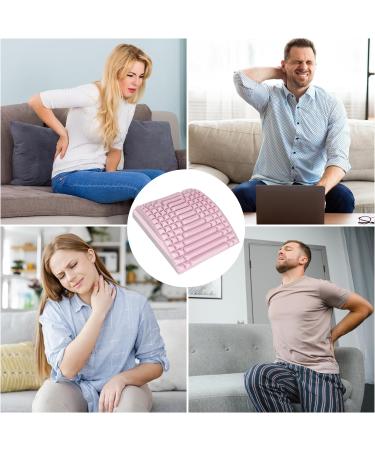 ETIEPORT 2-in-1 Neck Pillow & Back Cracker for Pain Relief | Neubleben Massage Device | Rosa - Buy Online on GoSupps.com
