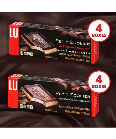 LU Petit colier European Chocolate Biscuit Variety Pack - Milk & Dark Chocolate Easter Cookies - 8 Boxes, 8 Count - Buy Online on GoSupps.com