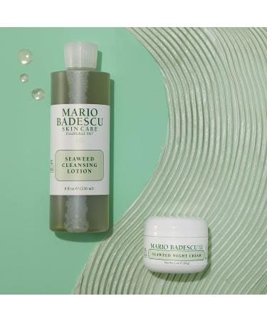 Mario Badescu Seaweed Cleansing Lotion | Facial Toner for Combination, Dry, and Sensitive Skin | With Witch Hazel & Bladderwrack Extract | 8 Fl Oz - Buy Online on GoSupps.com