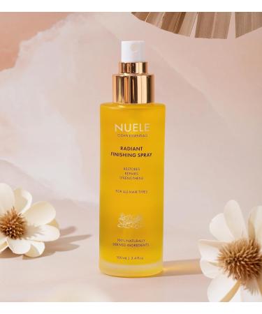 Nuele Clean Essentials Radiant Finishing Spray | Restores Repairs Strengthens | For All Hair Types | 100% Naturally Derived Ingredients | 3.4 Fl Oz - Buy Online on GoSupps.com