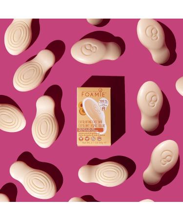 Foamie Solid Facial Cleanser with Jojoba Pearls & Apricot Kernel Oil - 60g + Free Oat Milk & Papaya Test Sample - Premium Peeling Effect - Buy Online on GoSupps.com