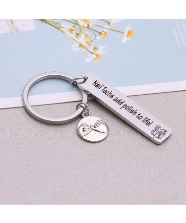 Nail Tech Gift Manicurist Keychain nail stylist Keychain Manicurist Gift Nail Technician Keychain nail stylist Jewelry Nail Friends Keychain Default - Buy Online on GoSupps.com