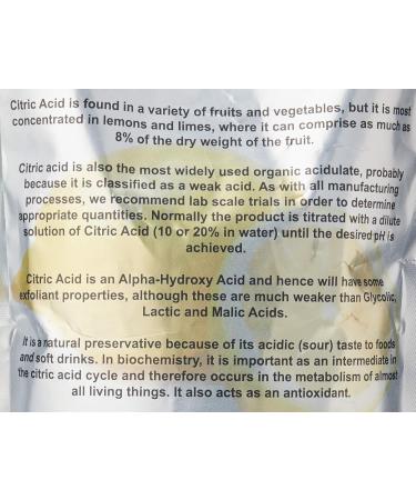 Mystic Moments Citric Acid 1Kg - Pure, Natural, Vegan & GMO-Free - Buy Online on GoSupps.com