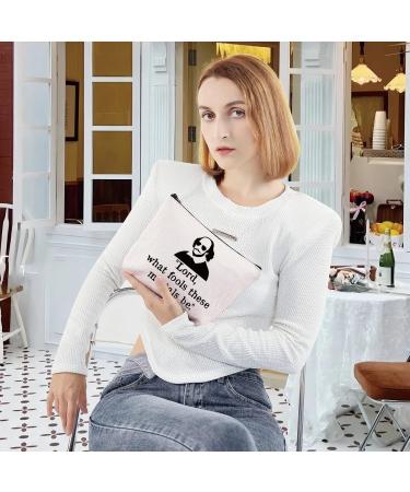 Levlo Funny Shakespeare Cosmetic Bag - Perfect Gift for Shakespeare Fans | Makeup Zip Pocket for Women & Girls - Buy Online on GoSupps.com