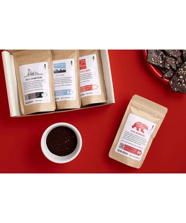 Bean Box Gourmet Coffee Sampler | Specialty Coffee Gift Basket | Coffee Gift Set | Coffee Gifts for Women and Men | Birthday Gifts for Her | Care Package | Whole Bean Coffee | 4 Piece Variety Set (Dark Roast - Whole Bean   - Buy Online on GoSupps.com