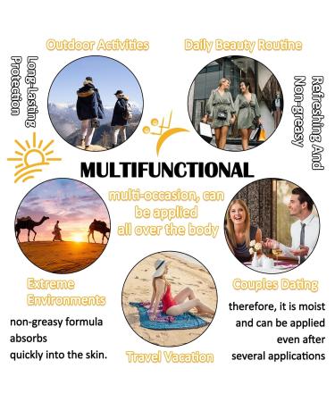 Moisturizing Rice Sunscreen | Rice Probiotic Facial Cream | Lightweight & Non-Greasy | Long-Lasting Protection for All Skin Types - Shop Internationally - Buy Online on GoSupps.com