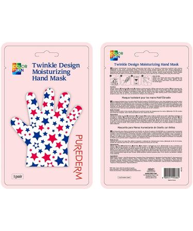 Twinkle Motif hydratante pour les mains Masque