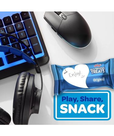 Rice Krispies Treats Crispy Marshmallow Squares Kids Snacks Cereal Bars 96 Bar - Pack Of 12 - Buy Online on GoSupps.com