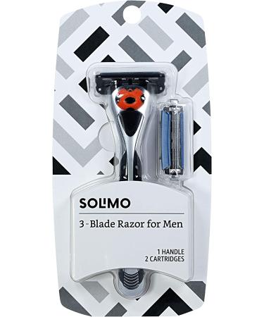 Solimo Men's Razor Refills 12-Pack + MotionSphere Razor with Dual Lubrication - 2-Pack - Buy Online on GoSupps.com