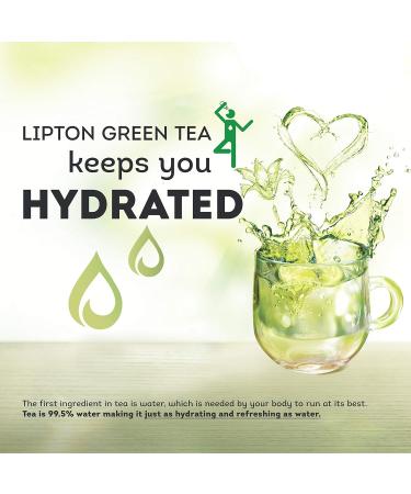 Lipton 100% Natural - Green Tea - Pack of 6 - 20 Tea bags - Buy Online on GoSupps.com