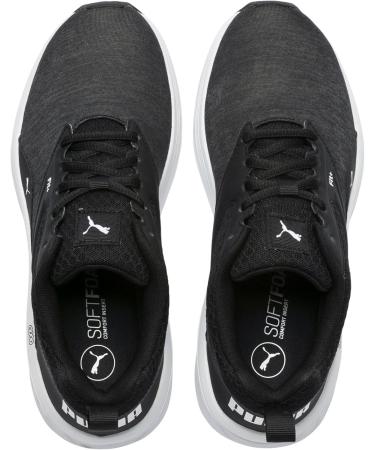 PUMA Unisex NRGY Comet Road Running Shoes - Puma Black/White | International Shipping Available | Size 44 EU - Buy Online on GoSupps.com