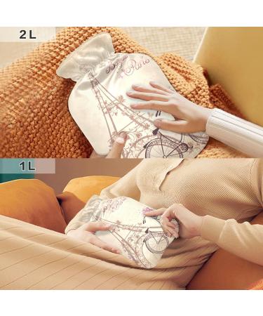 2L Hot Water Bottle with Cover Large Size for Pain Relief & Heat-Cold Therapy | Ideal for Back Pain Relief  - Buy Online on GoSupps.com