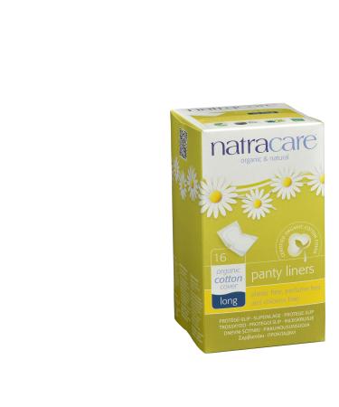 Natracare Natural Panty Liners Long 16CT | PK-12