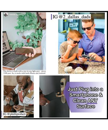 Portable UV Light Co Mini UVC-01 LED Wand - Kills 99.996% of E.coli & Viruses - Travel Home & Office Sanitizer - Buy Online on GoSupps.com