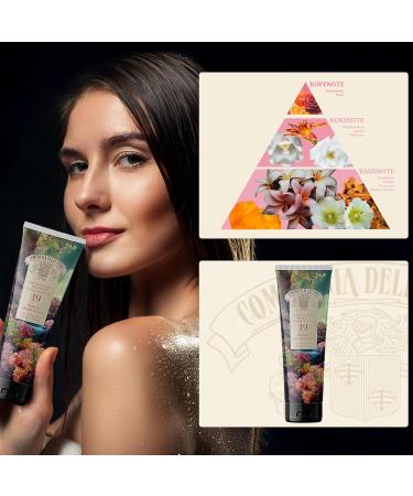  COMPAGNIA DELLE INDIE Scented shower - Scented shower - Scented shower - Refreshing shower - Floral Essences - 250 ml (Lily of the valley and white foams) - Buy Online on GoSupps.com