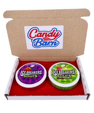 Ice Breakers Sours Sweets Gift Box American Candy Selection