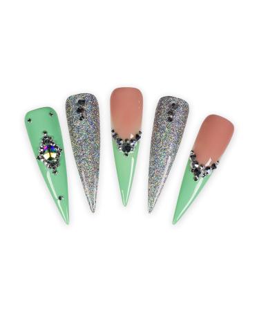 Nail Art Galaxy Holo Rainbow Pigment Powder | Holographic Mirror Effect for Stunning Nail Designs - Buy Online on GoSupps.com