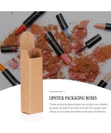 Exceart 50 Handmade Paper Lipstick Holder Boxes | Bulk Lipstick Packaging & Essential Oil Wrapping - Buy Online on GoSupps.com