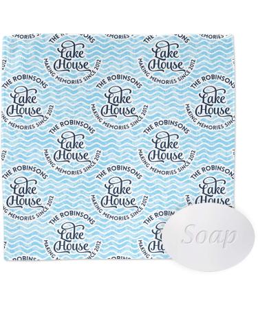 YouCustomizeIt Personalized Lake House #2 Washcloth