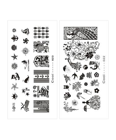 Niceneeded Animal Themed Nail Art Stamping Kit - 6 PCs Stamping Plates for Cat & Owl Designs | Perfect for Women - Buy Online on GoSupps.com