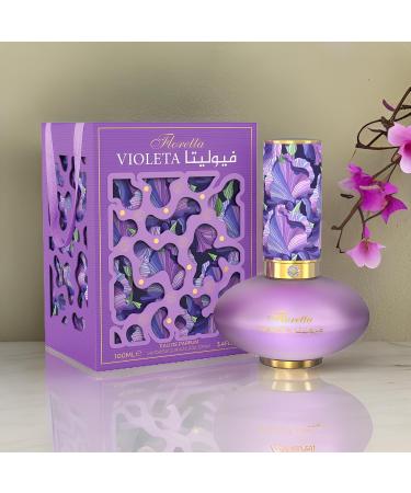 Floretta Violeta by Emper Eau de Parfum for Women 3.4 fl. oz /100ml Jasmine Sambac Cashmeran Amber Notes - Buy Online on GoSupps.com
