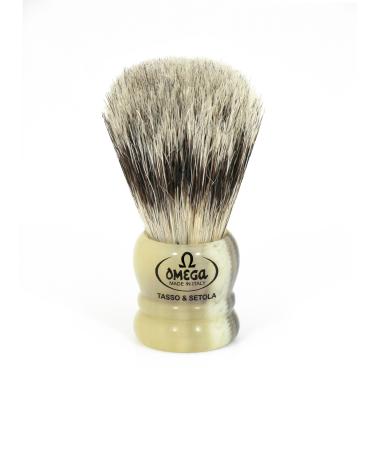 Omega 11047 - Shaving brush in setola/tea